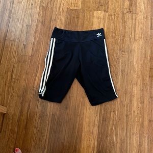 Black adidas bike short size medium